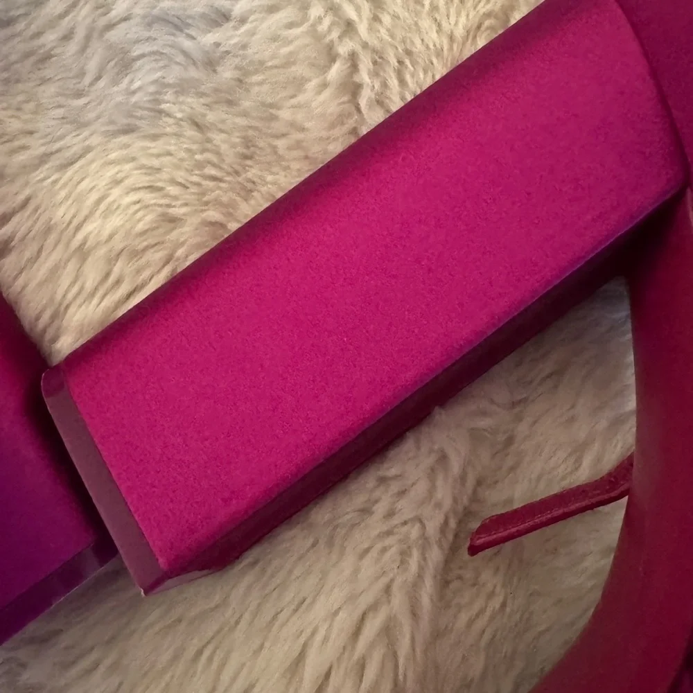 Paris Texas Vibrant Pink Platform Heels
